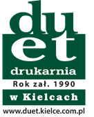 Drukarnia DUET w Kielcach - logo